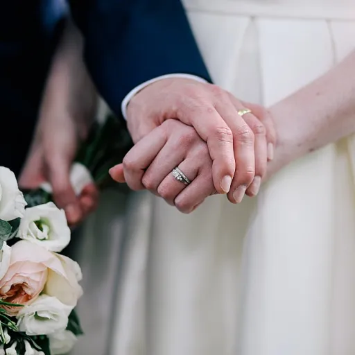 The quiet luxury of nephrite white jade stone wedding rings
